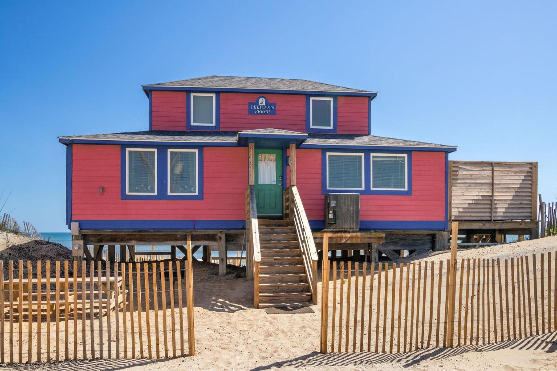 4102 Pelicans Perch: The Iconic Obx Oceanfront Кітті-Хок Екстер'єр фото