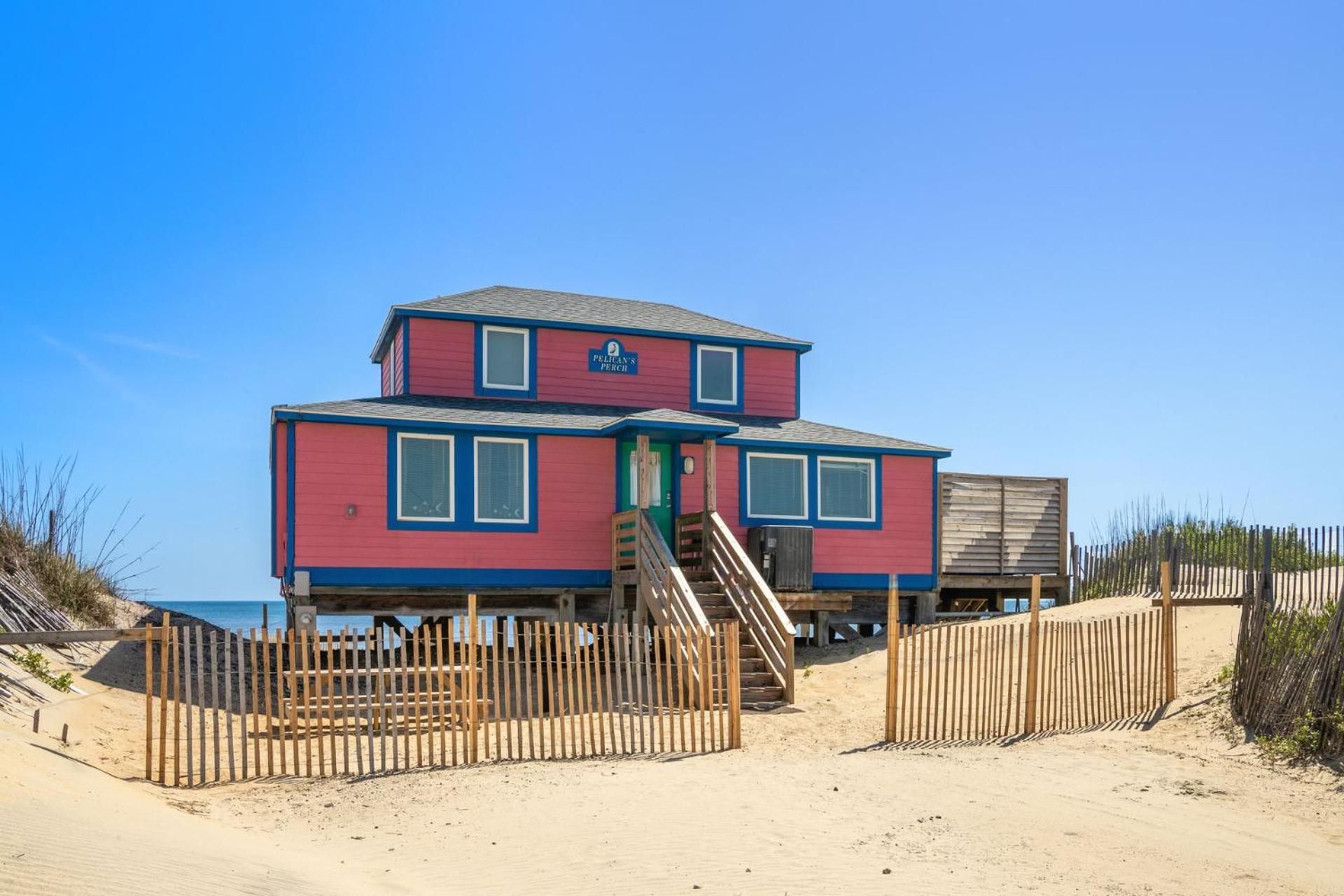 4102 Pelicans Perch: The Iconic Obx Oceanfront Кітті-Хок Екстер'єр фото
