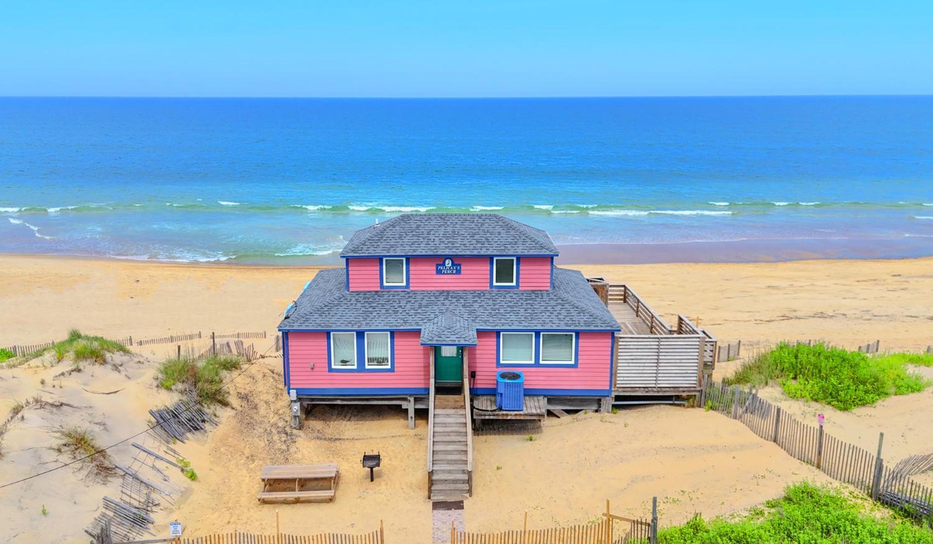 4102 Pelicans Perch: The Iconic Obx Oceanfront Кітті-Хок Екстер'єр фото