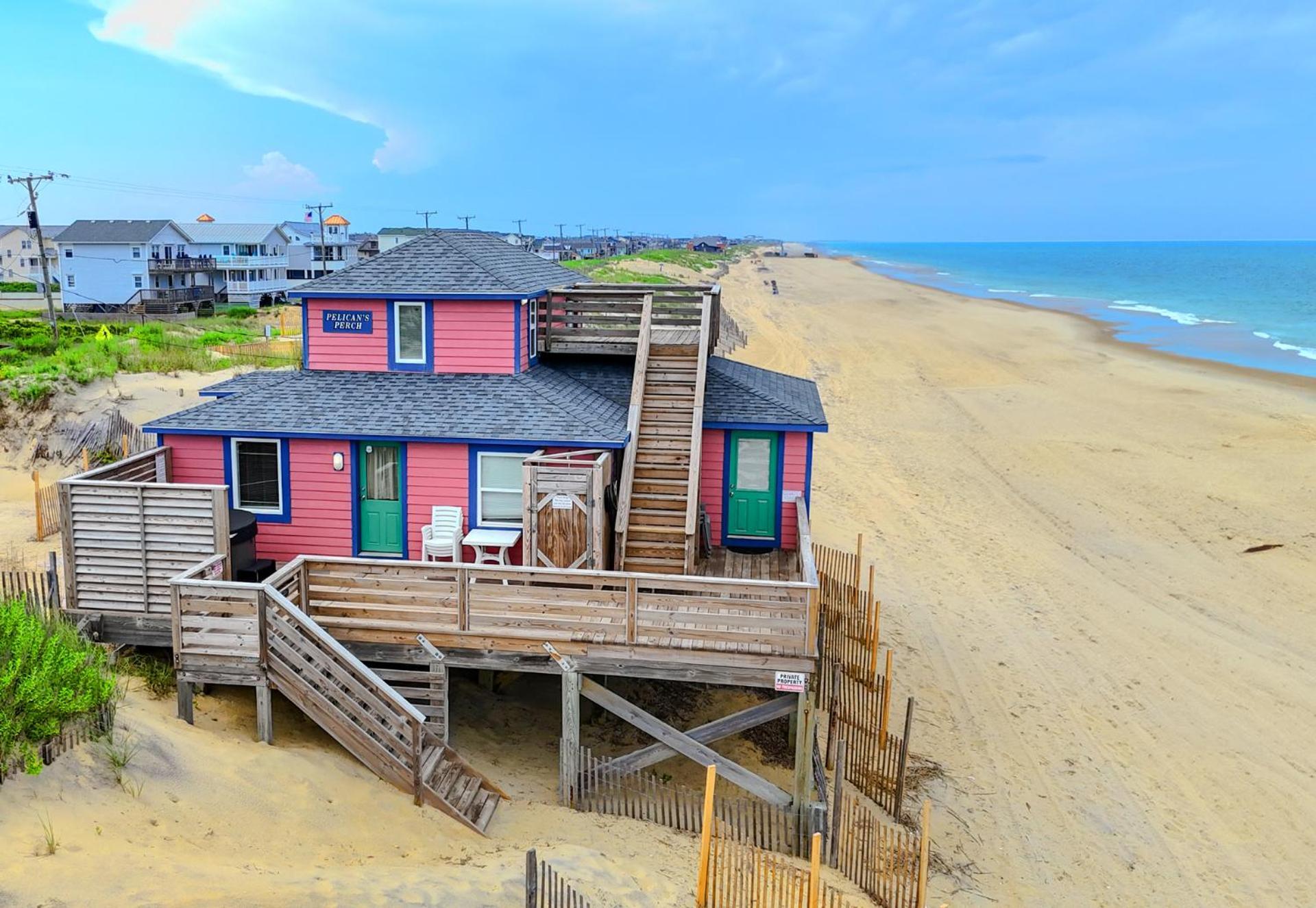 4102 Pelicans Perch: The Iconic Obx Oceanfront Кітті-Хок Екстер'єр фото